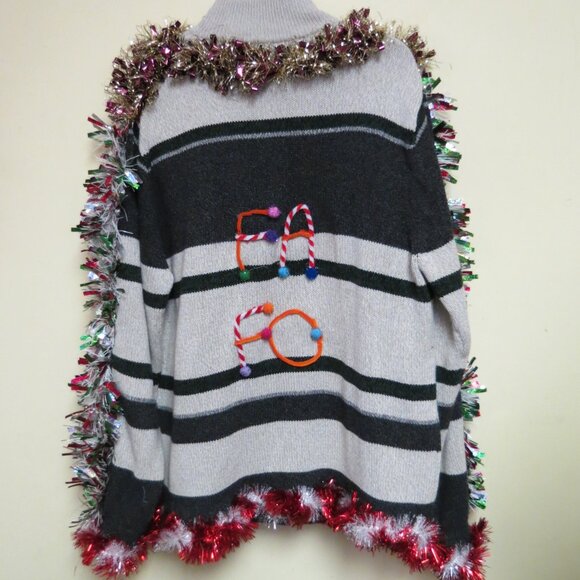 Trump Ugly Christmas Sweater Mens size Large, Funny - Picture 10 of 10